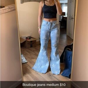 Star patterned jeans! ⭐️